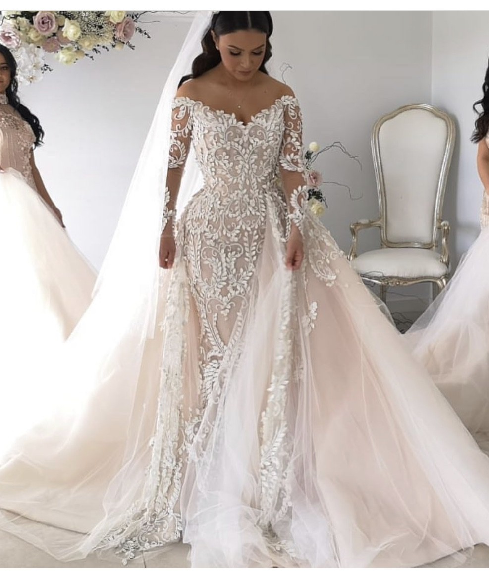 Steven Khalil Custom Made Used Wedding Dress Save 8   Stillwhite