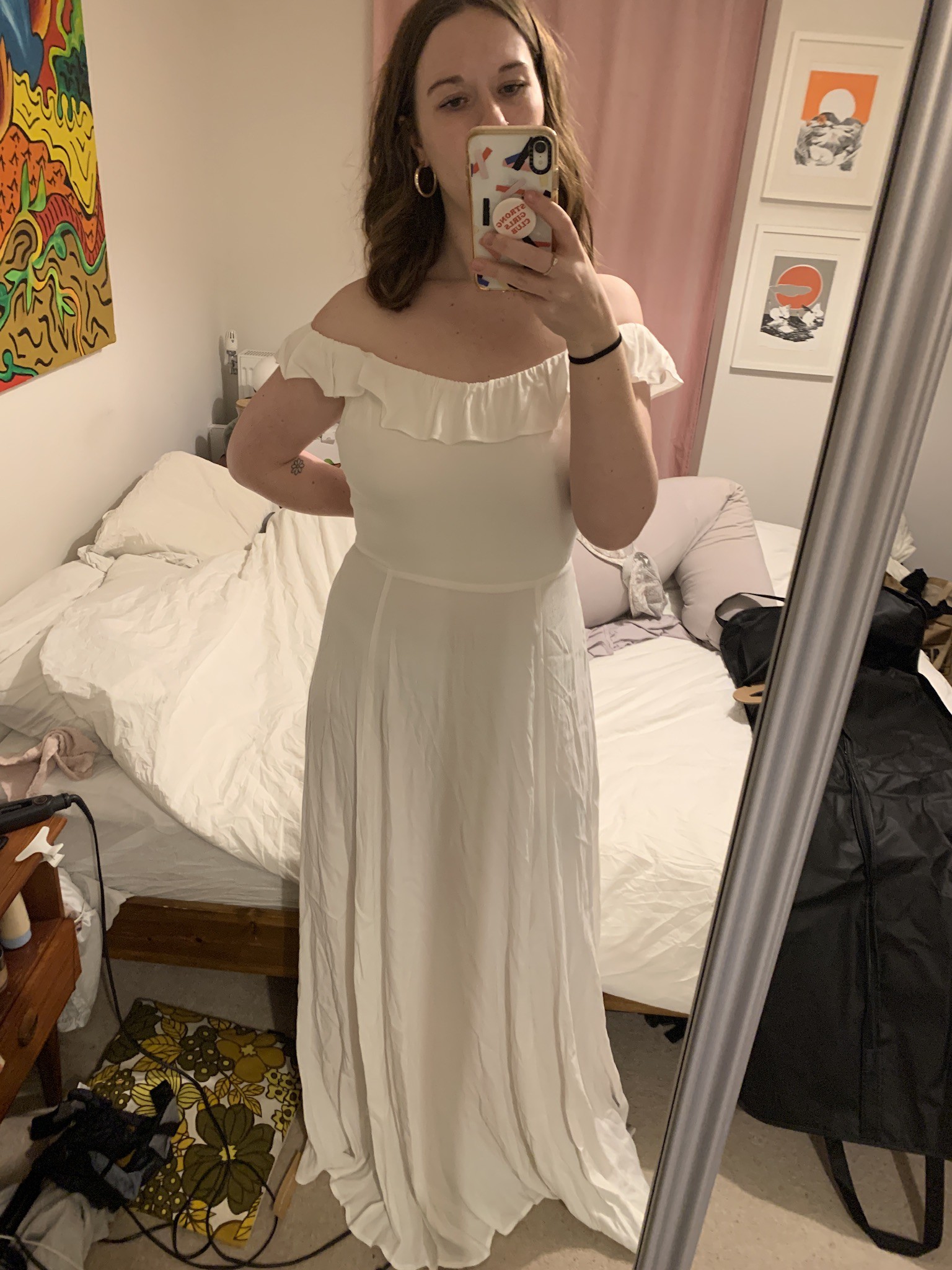 Reformation Verbena New Wedding Dress Save 25% - Stillwhite