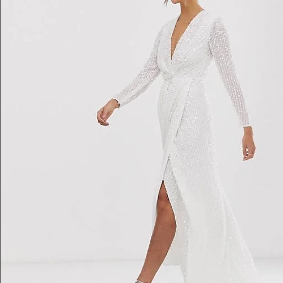 sachin and babi light blue dress 24 Plus-Size Engagement Dress Ideas For Proposal, Photos & Party