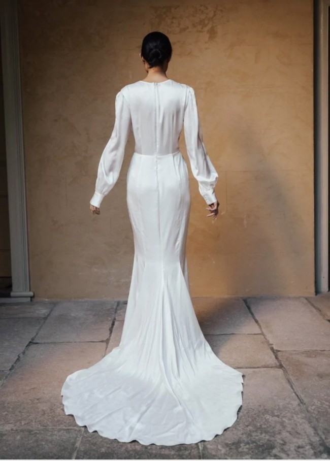 MLM Bridal Lennon Silk Gown