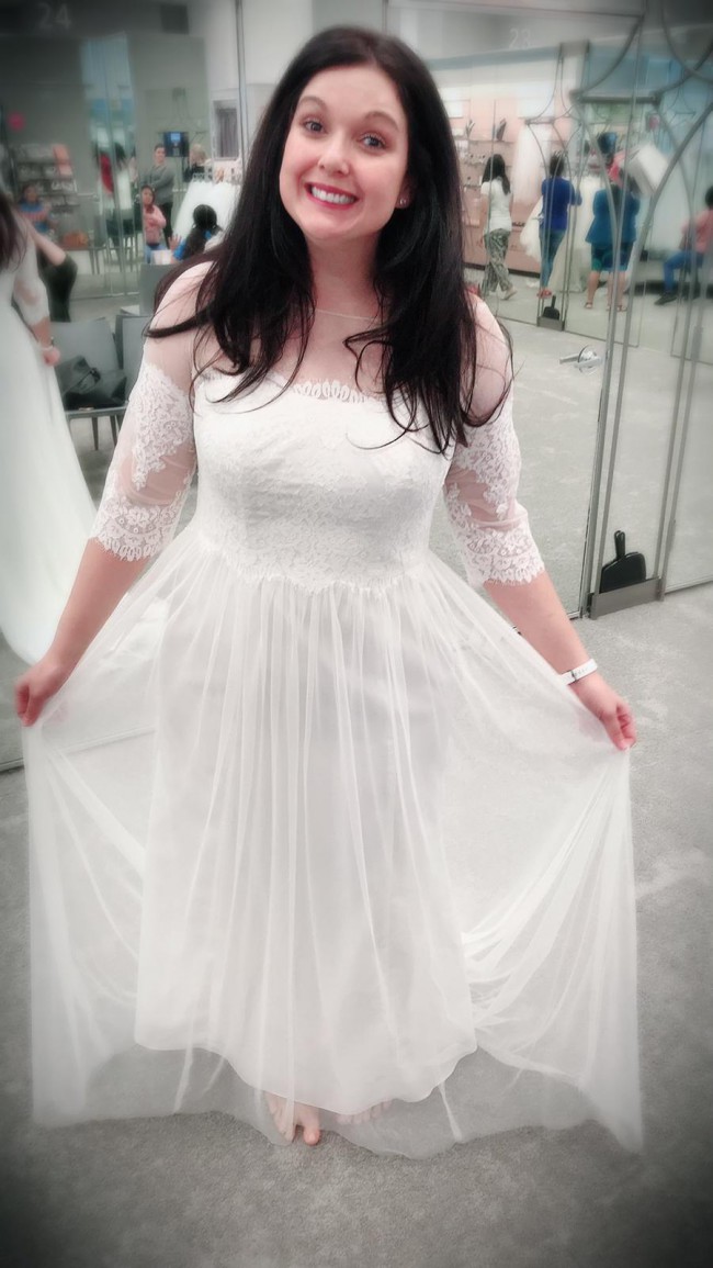 Galina Plus Size Tutlle Wedding Dress 4XL9WG3817 Used