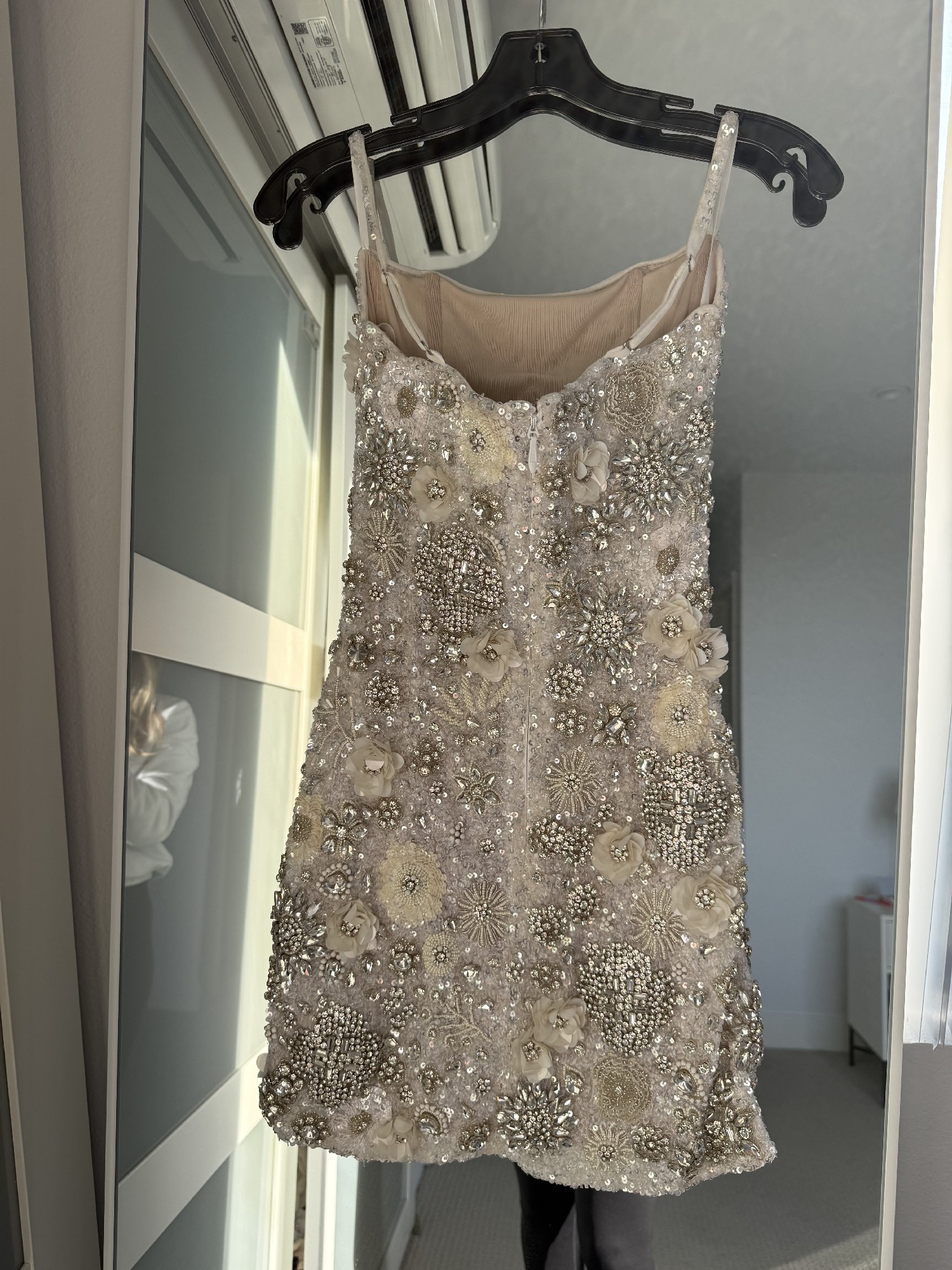 black and gold short homecoming dresses MJ1101 main image 1
