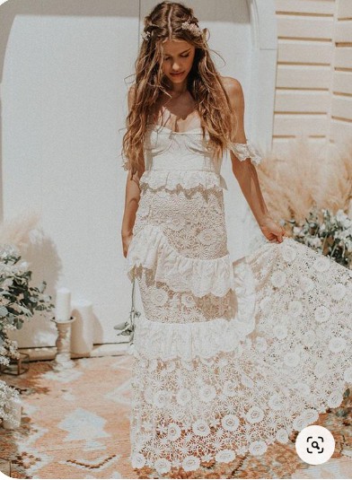 chinese dress ladies Spell and The Gypsy Casablanca Wedding Dress main image 0