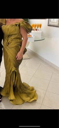 blue and gold dress or white and gold Shop Now: MNM Couture 2744 main image 0