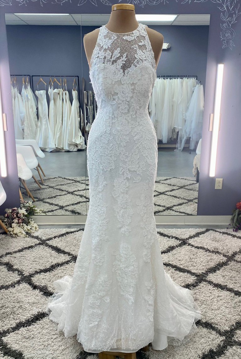 Wedding Lastcall Dresses Antoinette Long Lace Skirt Last Call