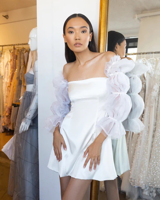 lurelly cloud silk dress dupe Lurelly, THE CLOUD SILK DRESS Wedding Dress Save 39%