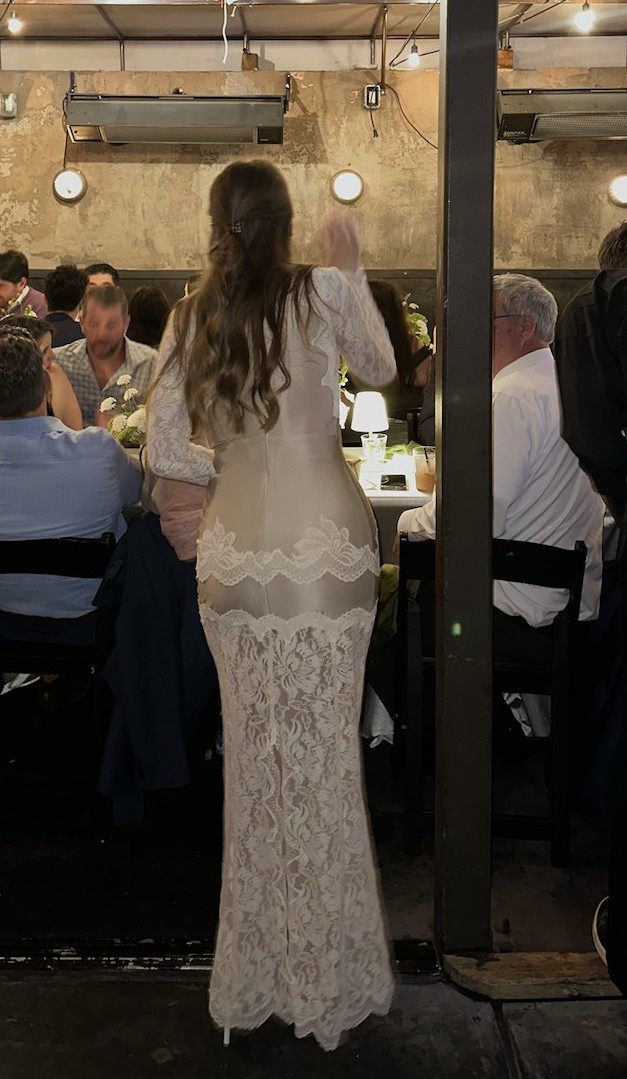 Rabanne, Floral Lace Dress Wedding Dress Save 40% - Stillwhite