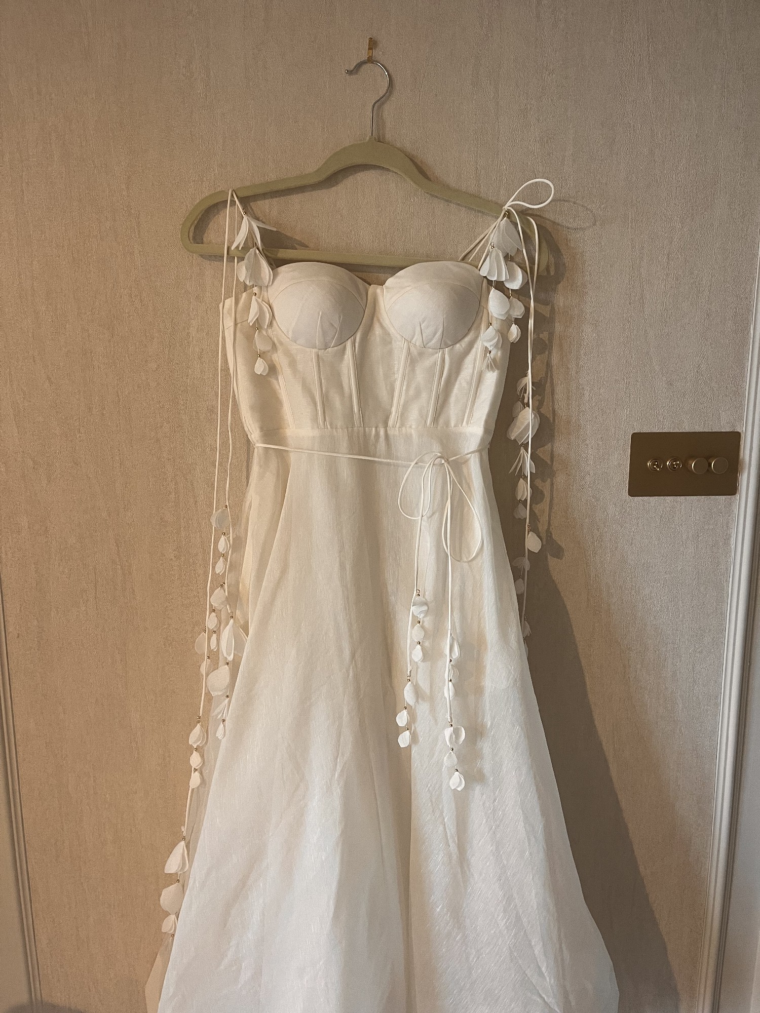 white christmas dresses Tulle Midi Dress with Removable Corset – HAREM's Brides main image 1