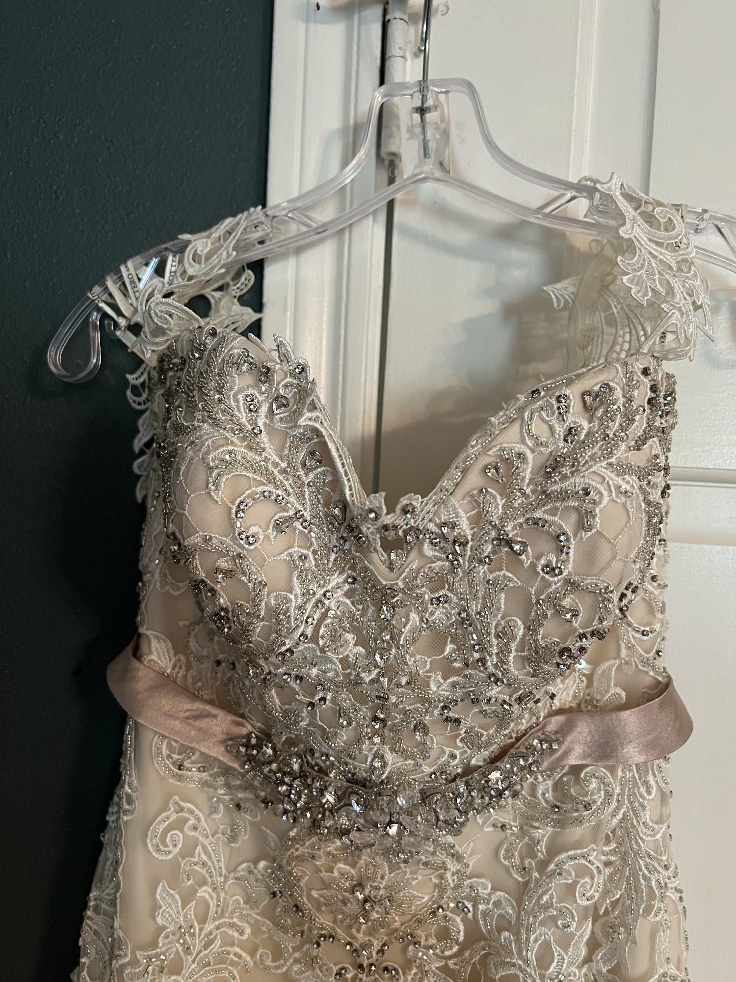 Maggie Sottero, Stella (+ belt, orig. lace straps + modesty panel) Wedding  Dress Save 71% - Stillwhite