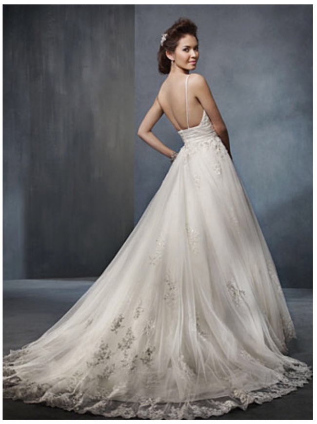  Alfred  Angelo  2300 Second Hand Wedding  Dress  on Sale 