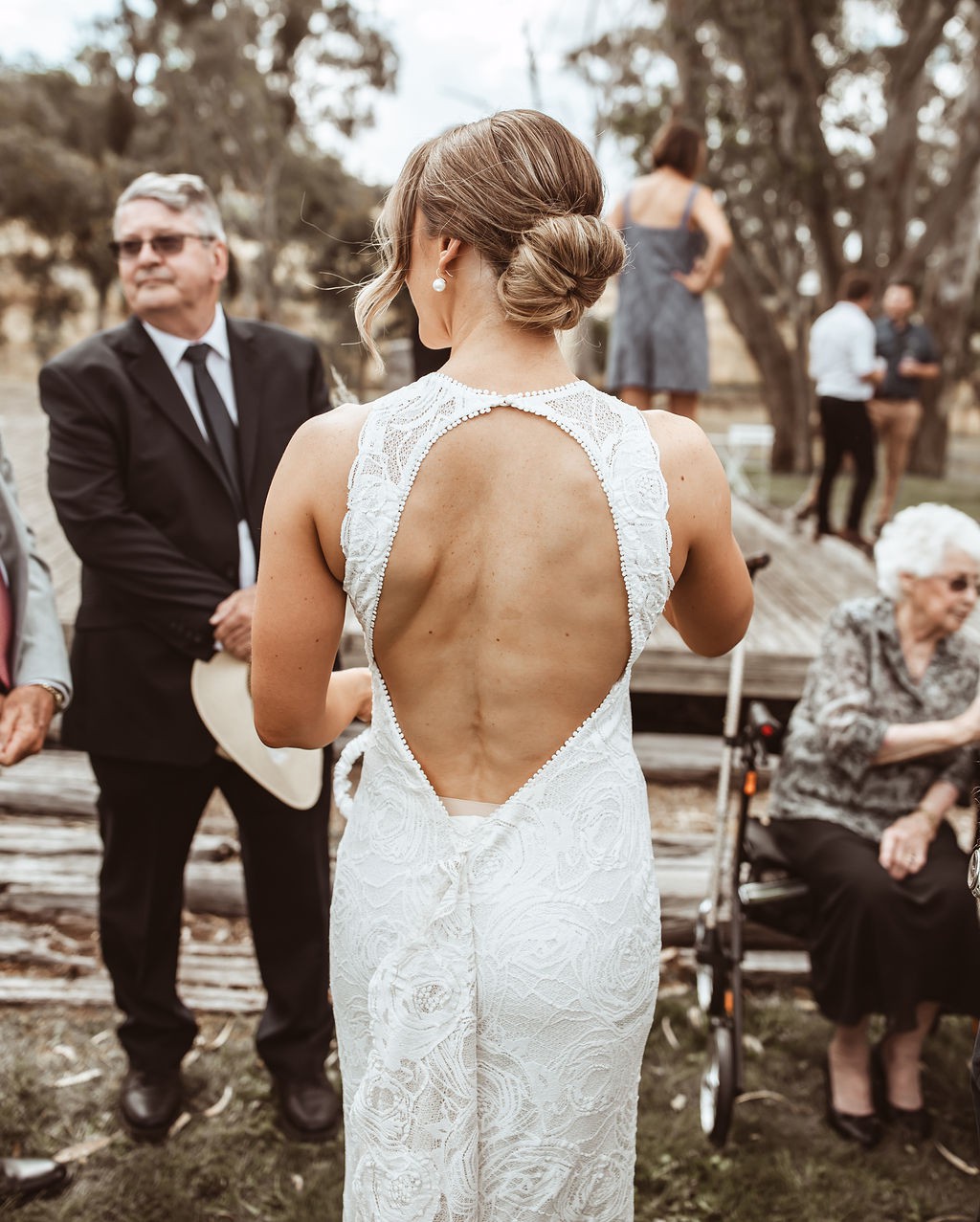 Alexandra Rose Gown | Lace Wedding Dress | Ready to Wear