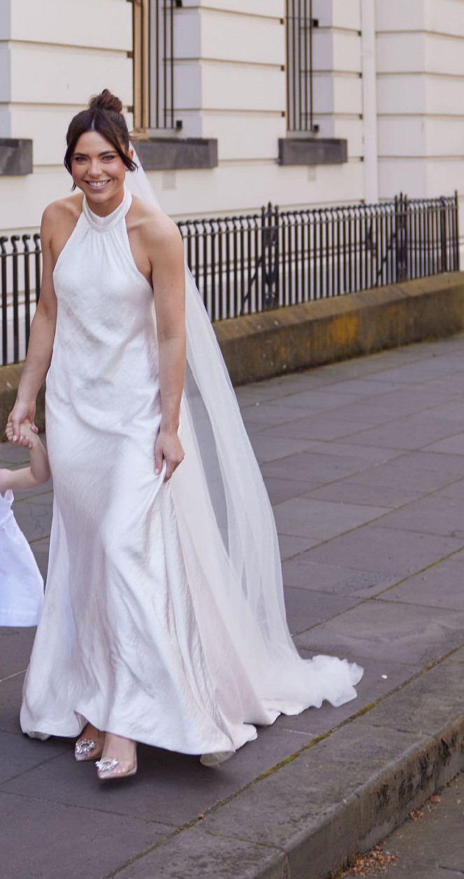 Hali wedding gown, Minimalist II