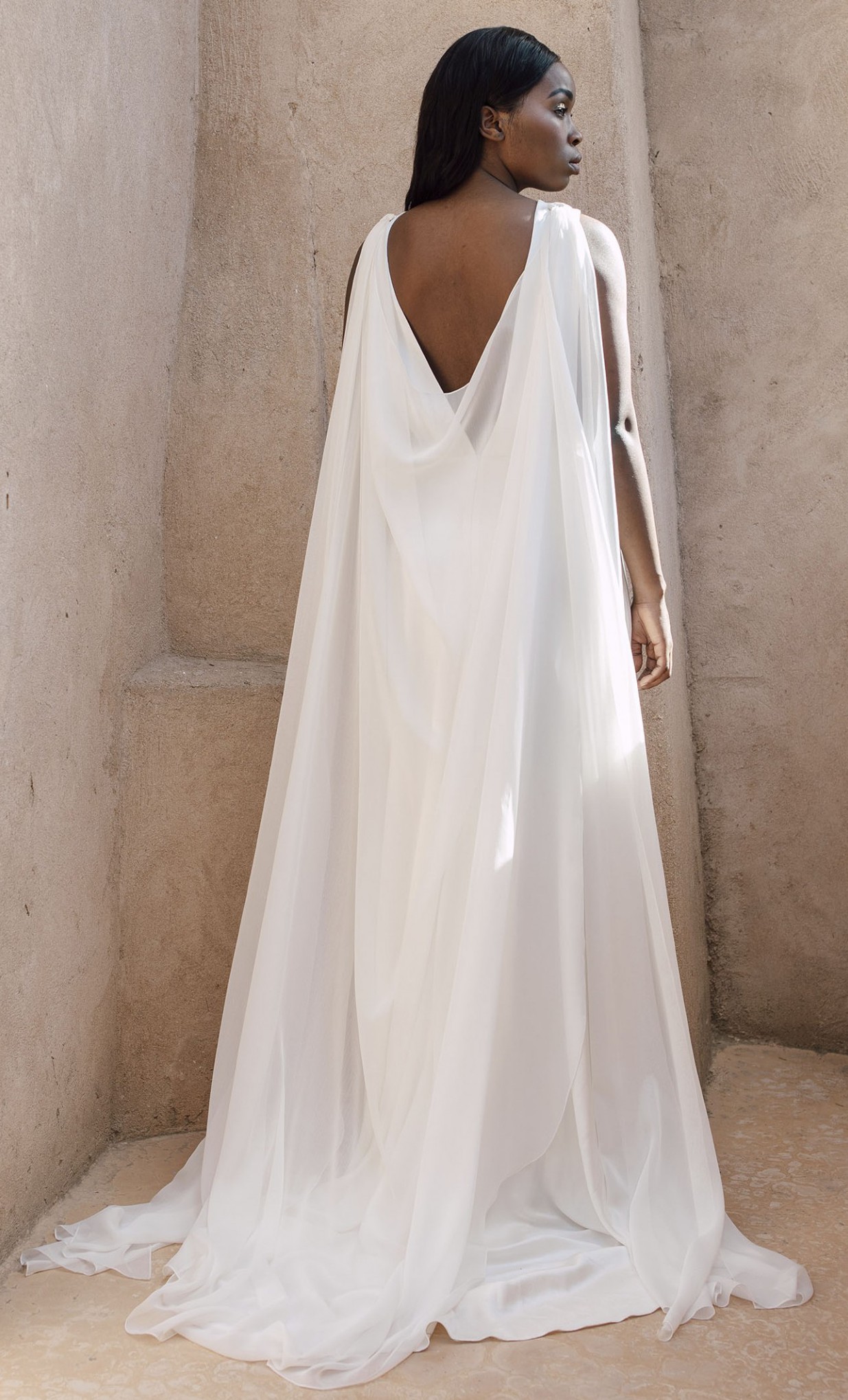 Charlie Brear Cressida Cape Sample Wedding Dress Save 30% - Stillwhite