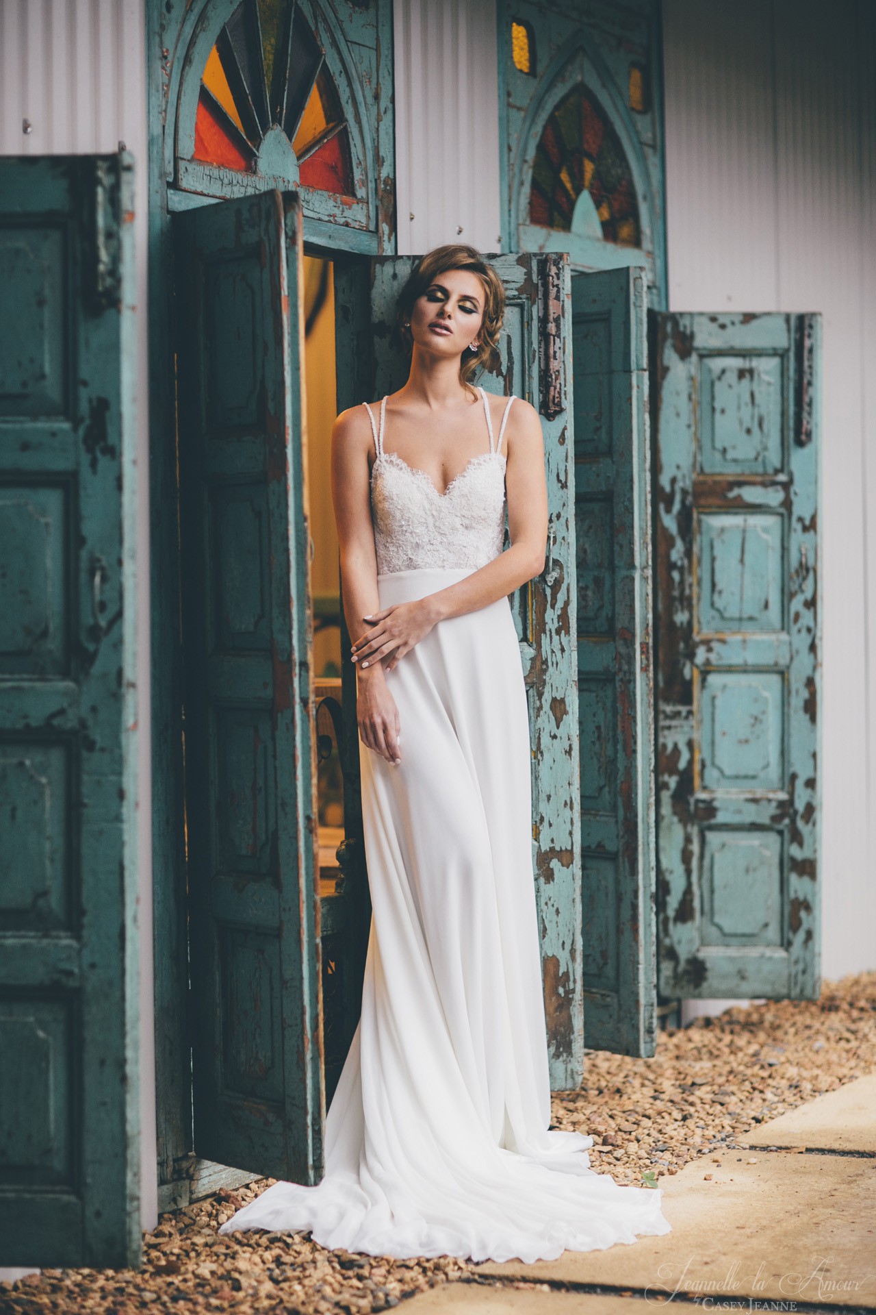Jeannelle L'Amour Bridal Tatiana Sample Wedding Dress Save 30% - Stillwhite