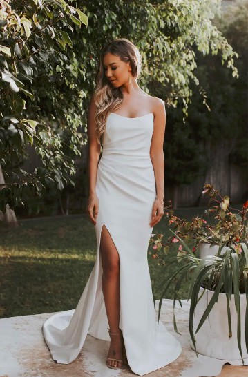 katie may ivory dress Katie May X NOEL AND JEAN Divinity Gown Ivory White Wedding S NWOT $695