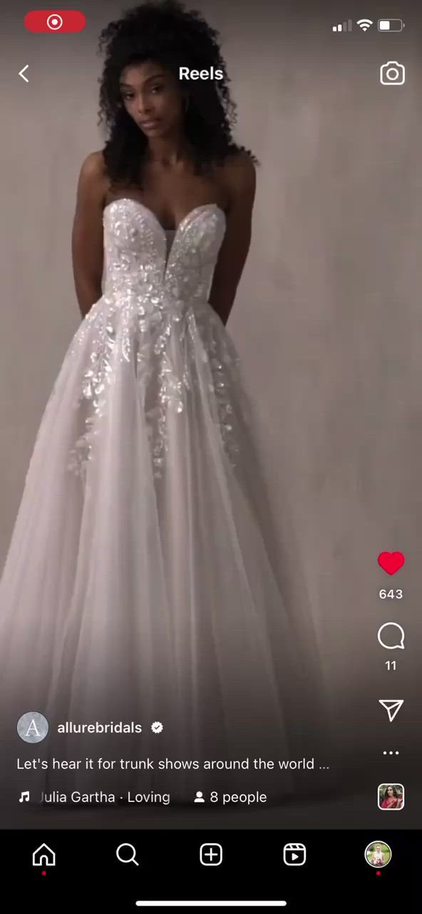 Allure Bridals 9852 New Wedding Dress Save 33% - Stillwhite