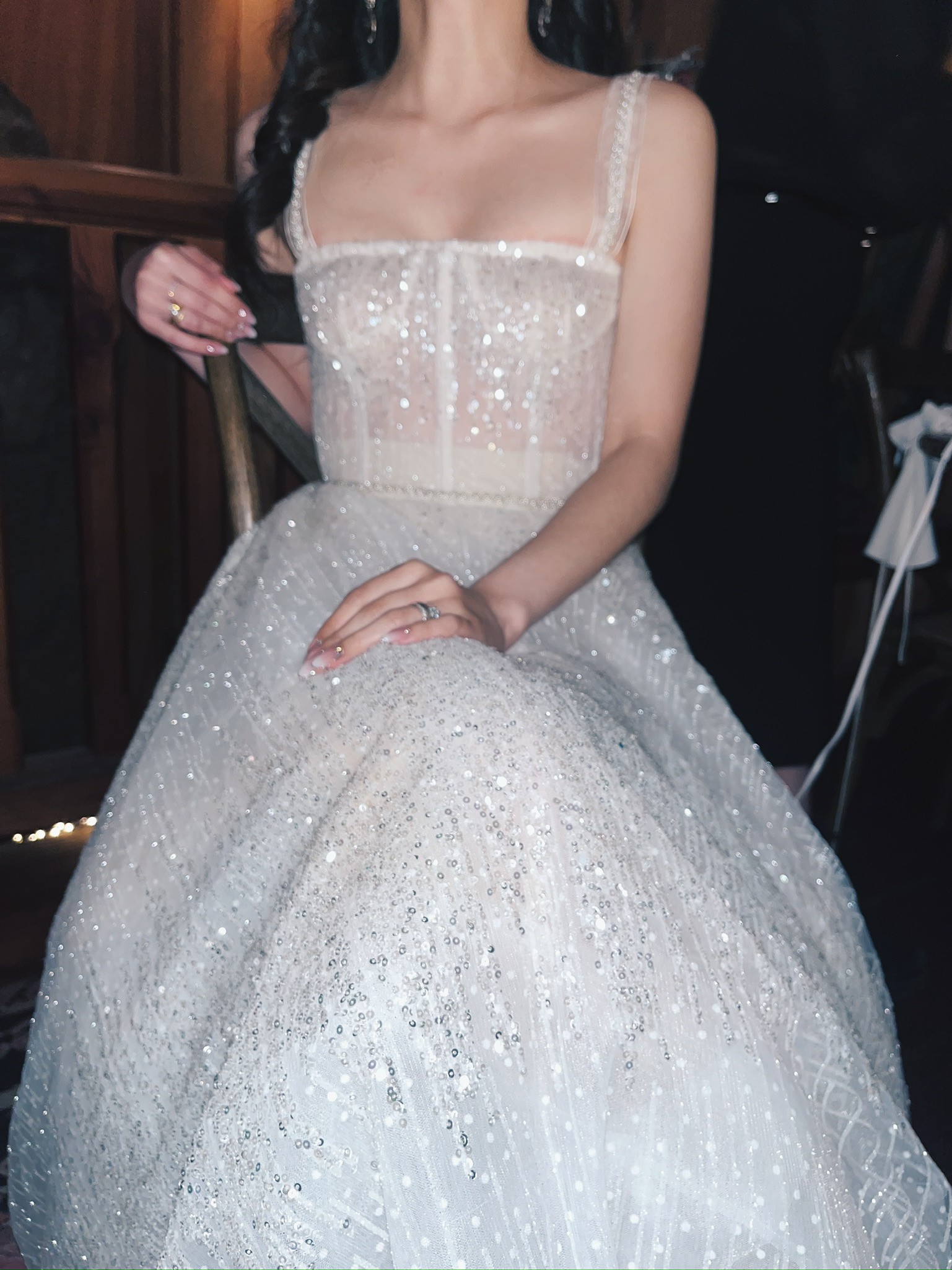 Bronx and Banco Mademoiselle Bridal Midi Dress Wedding Dress - Stillwhite