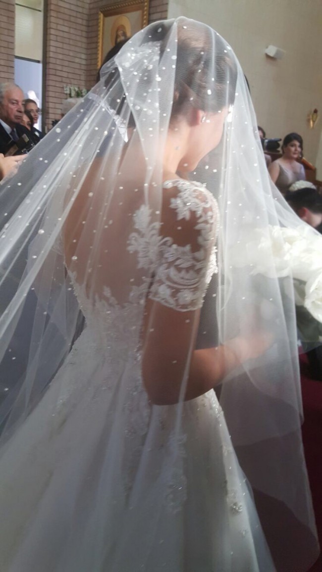 Steven Khalil Custom Made Preowned Wedding Dress - Stillwhite