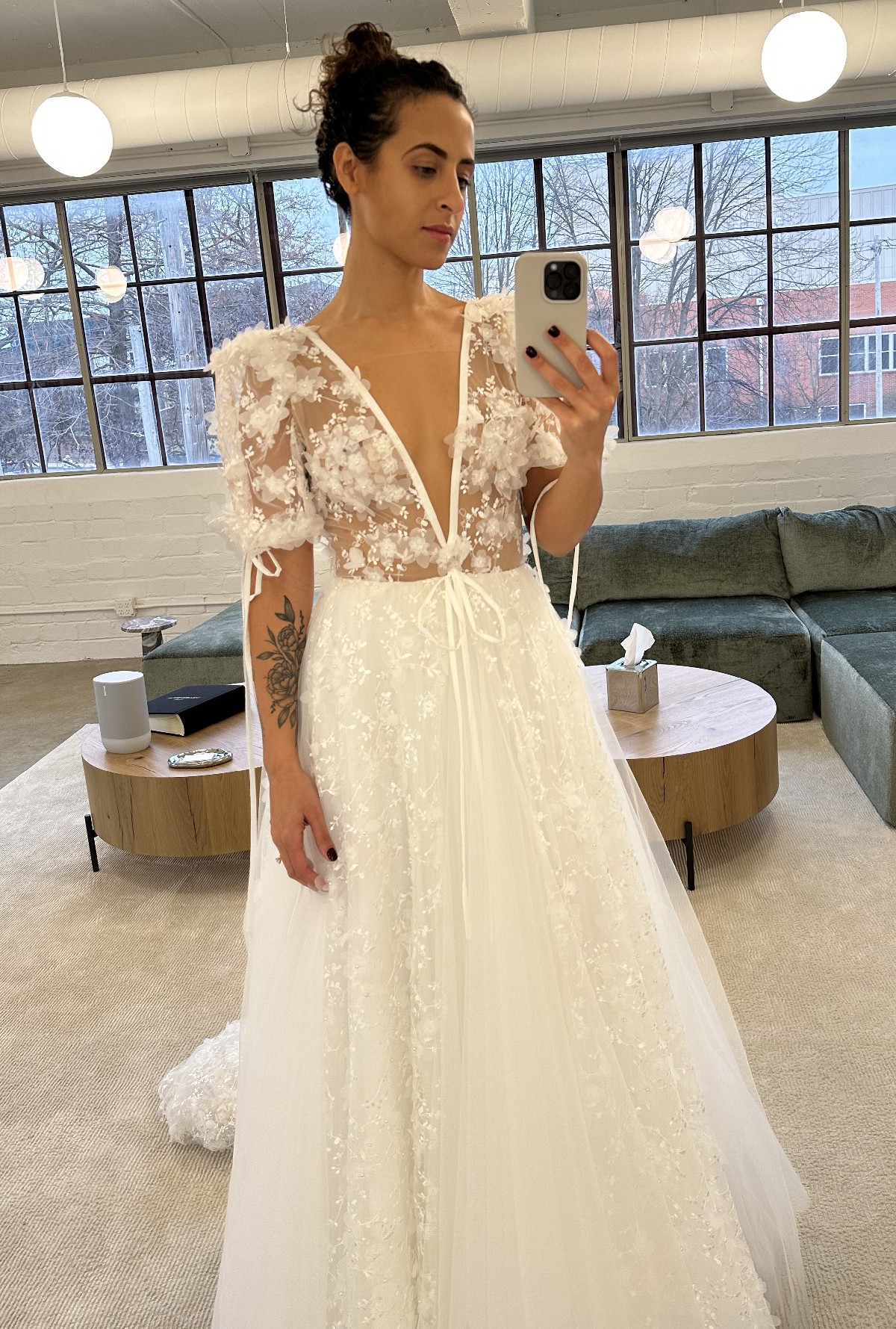 long sleeve off shoulder sequin lace wedding dress Detachable Off Shoulder Sleeve Sparkly Mermaid Wedding Dress