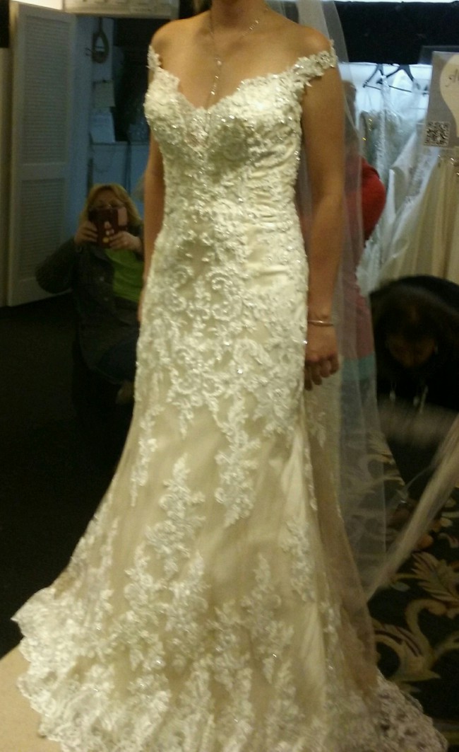  David  Tutera  Florine New Wedding  Dress  on Sale 