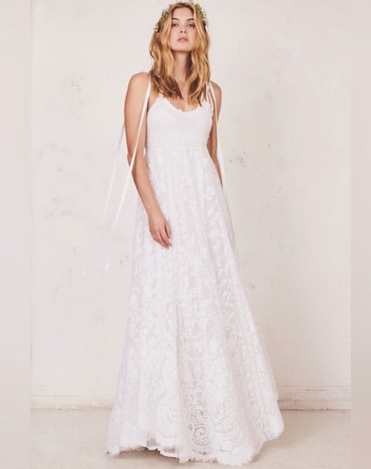 Love Shack Fancy, Shoshana Wedding Dress New Wedding Dress Save 74