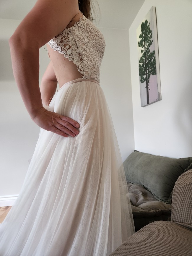 crystal wedding ball gown