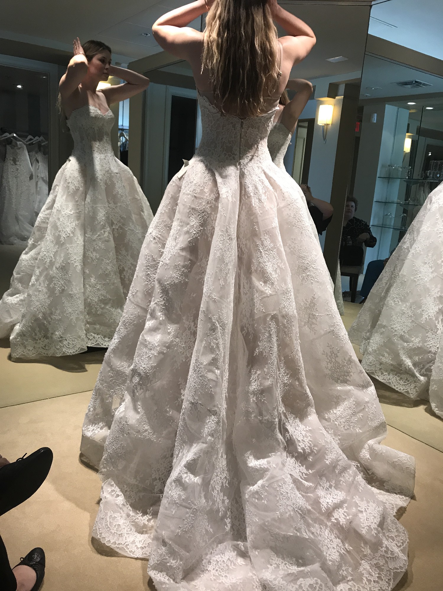 Monique Lhuillier Alexandra New Wedding Dress Save 53% - Stillwhite