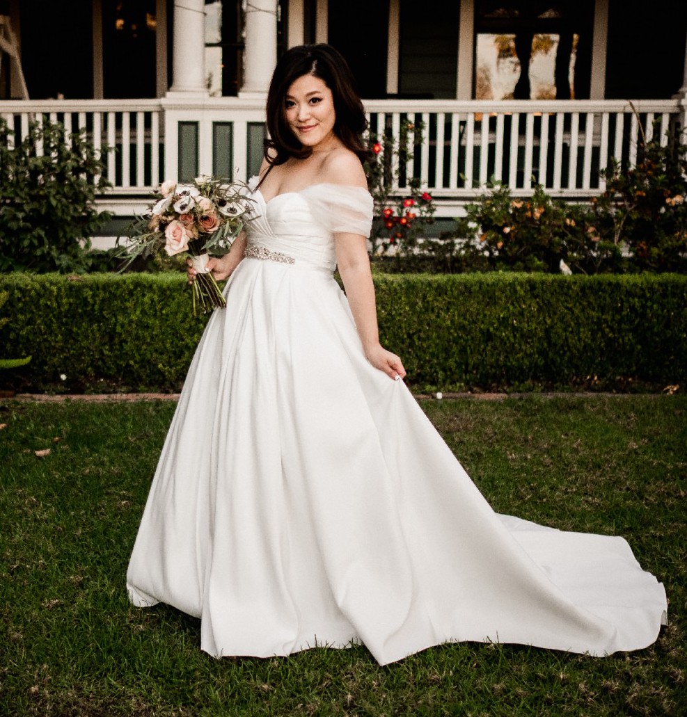 empire line dress wedding