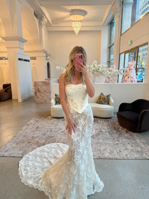 Tom Sebastien, Antonia Sample Wedding Dress Save 44% - Stillwhite
