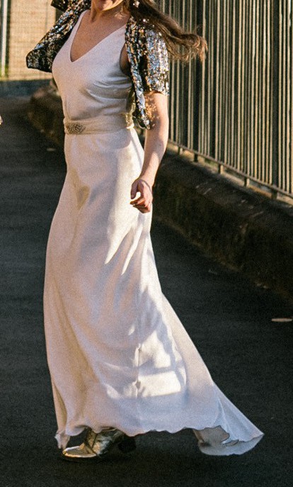 Ellery rare silk wedding gown