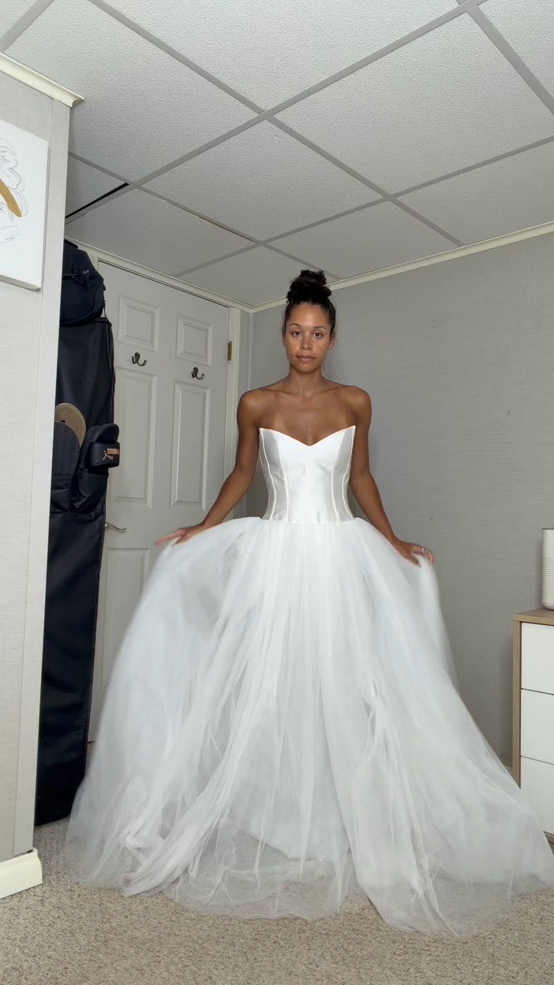 Jenny Yoo, Drop Waist Tulle Ballgown
