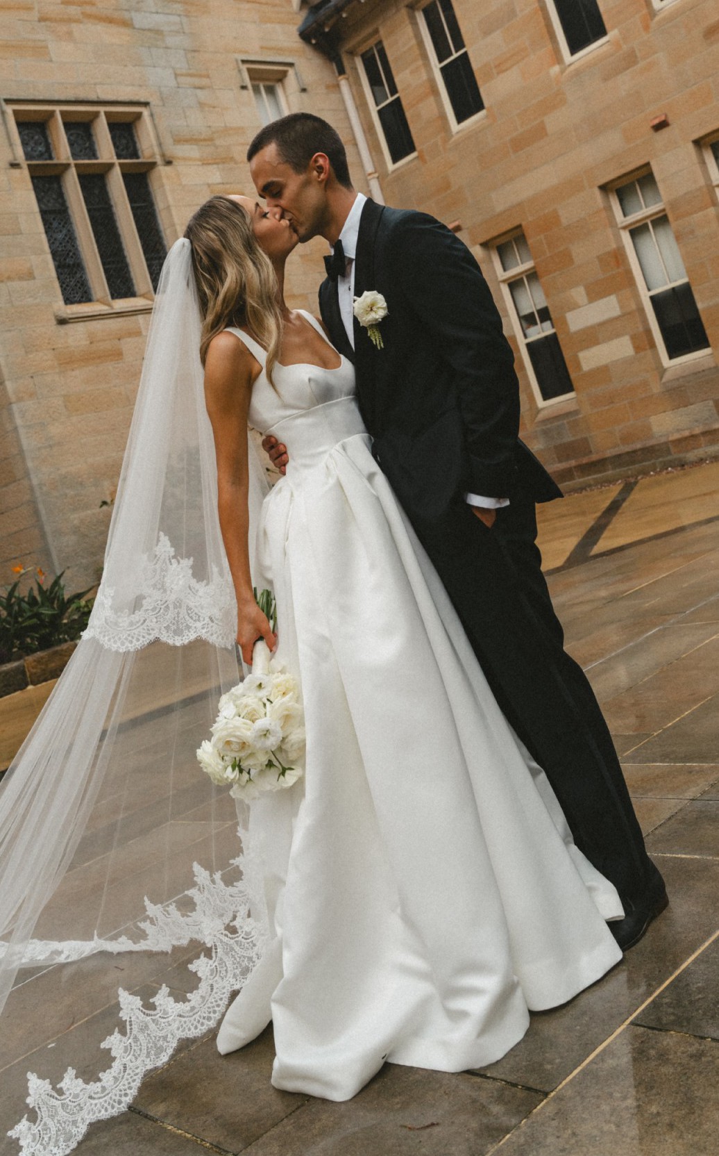 Emilia Wickstead, Diamond Bridal Dress in Ivory Genzianella