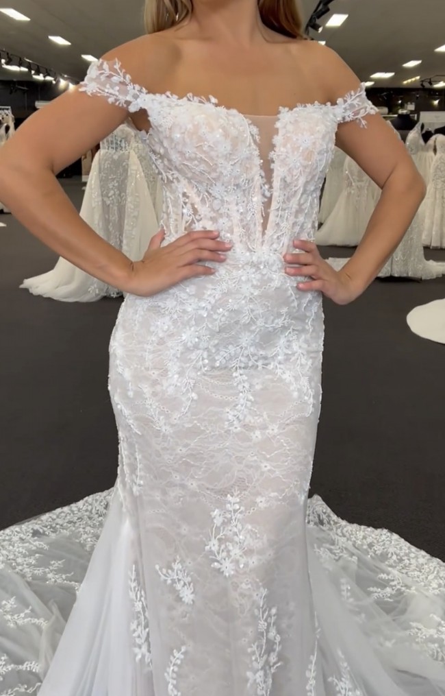 Zavana Designer A-Line Bridal Gown s8 main image 1
