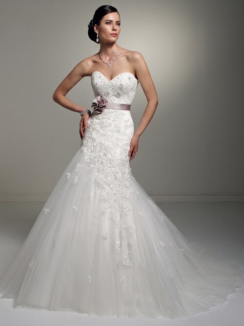 Sophia Tolli, Jillian Sample Wedding Dress Save 73% Stillwhite