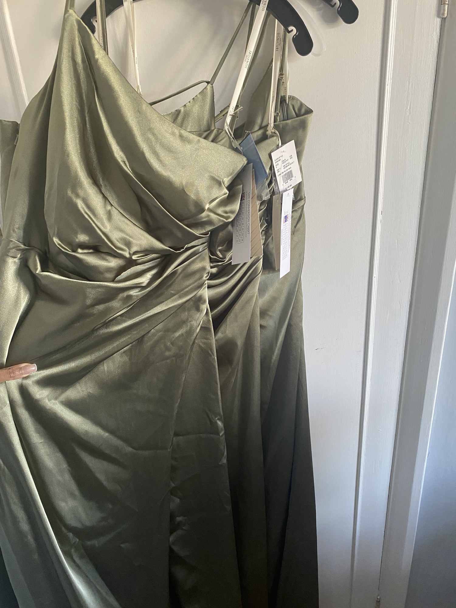 charmeuse draped one shoulder dress One-Shoulder Draped Charmeuse Bridesmaid Dress