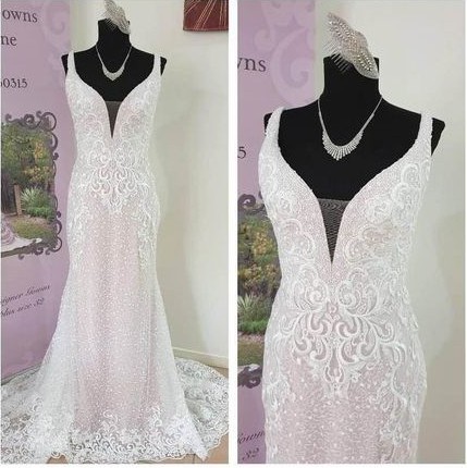 Exquisite Gowns By Yvonne, Lux Love P931 New Wedding Dress
