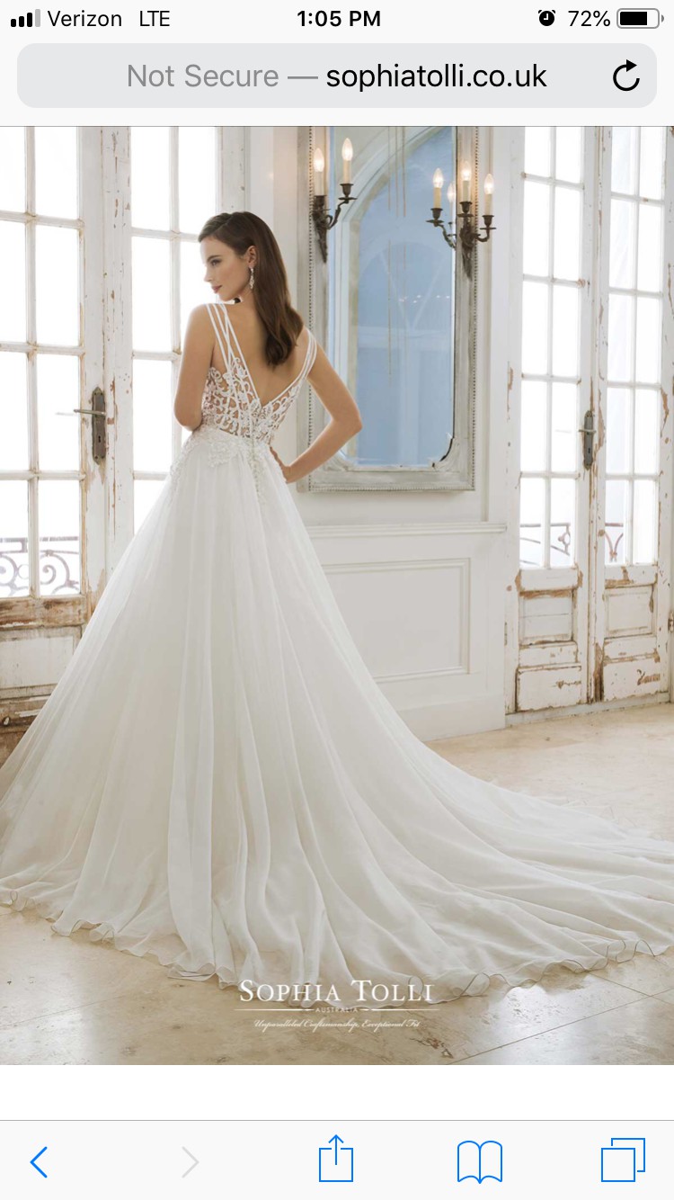 Sophia Tolli Peri Y11882 Sample Wedding Dress Save 55% - Stillwhite