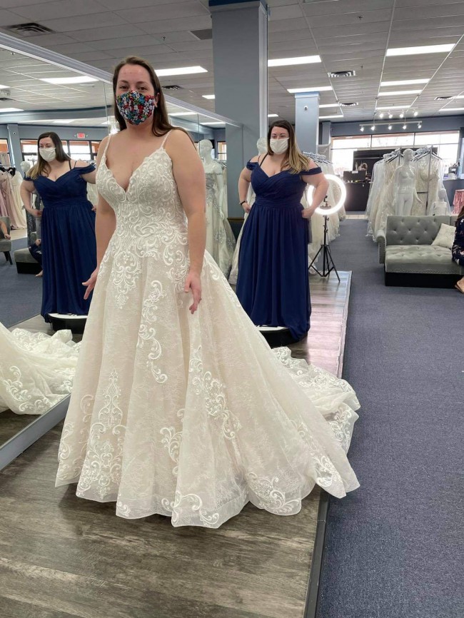 allure bridal 9718