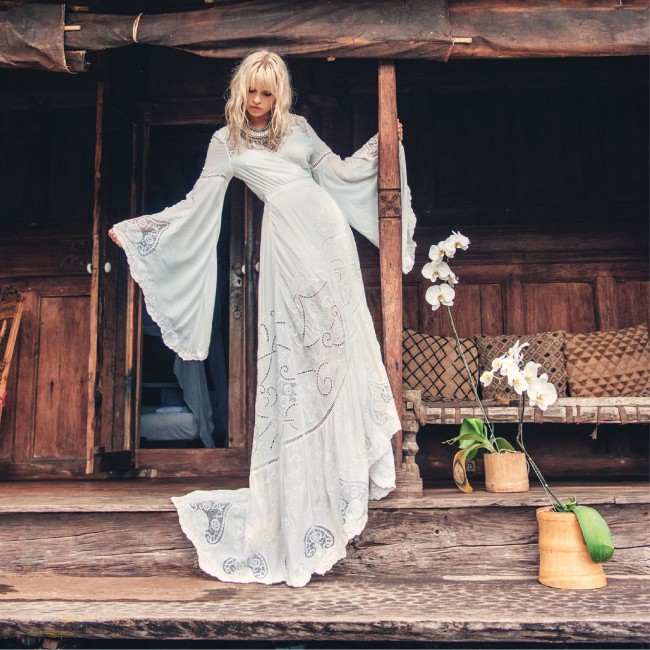Spell & The Gypsy Collective The Gwendolyn Wrap Gown