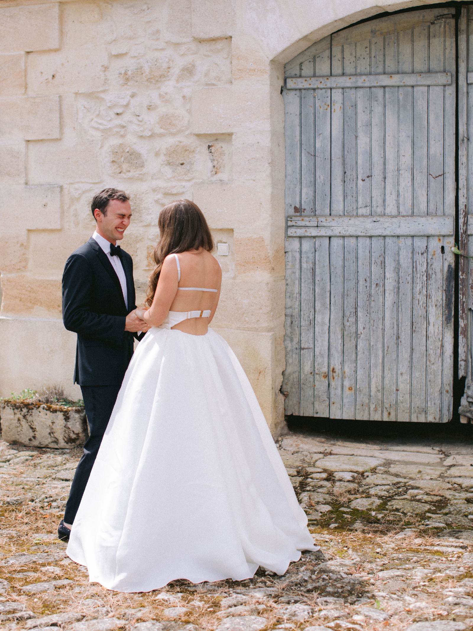 Brandon Maxwell Chiffon Cross Back Gown New Wedding Dress Save 66% -  Stillwhite