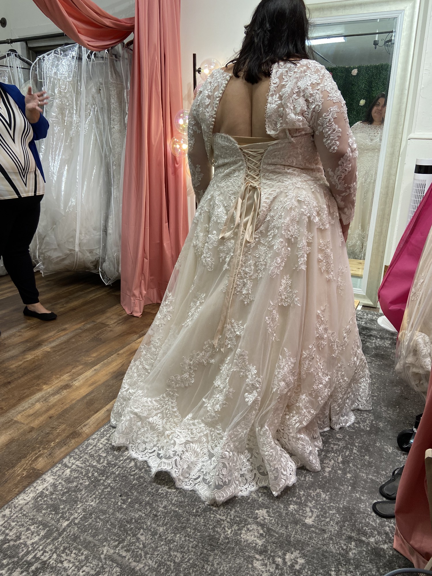 zoey lace mermaid dress