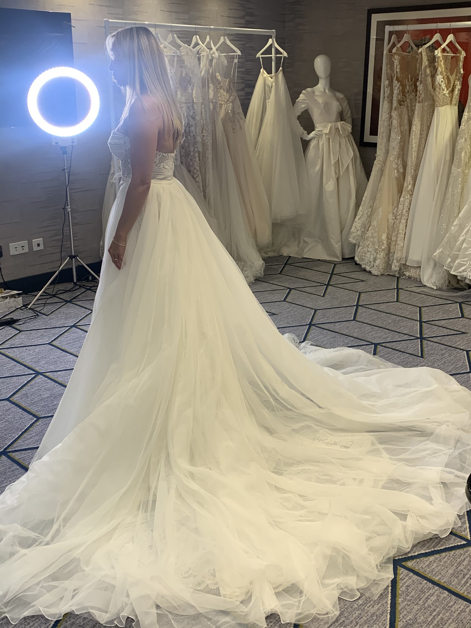 Ninfa Skirt Wedding Accessory - Pronovias - Wedding Atelier NYC