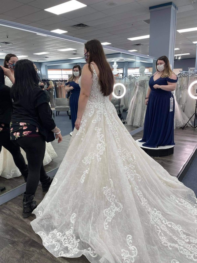 allure bridal 9718