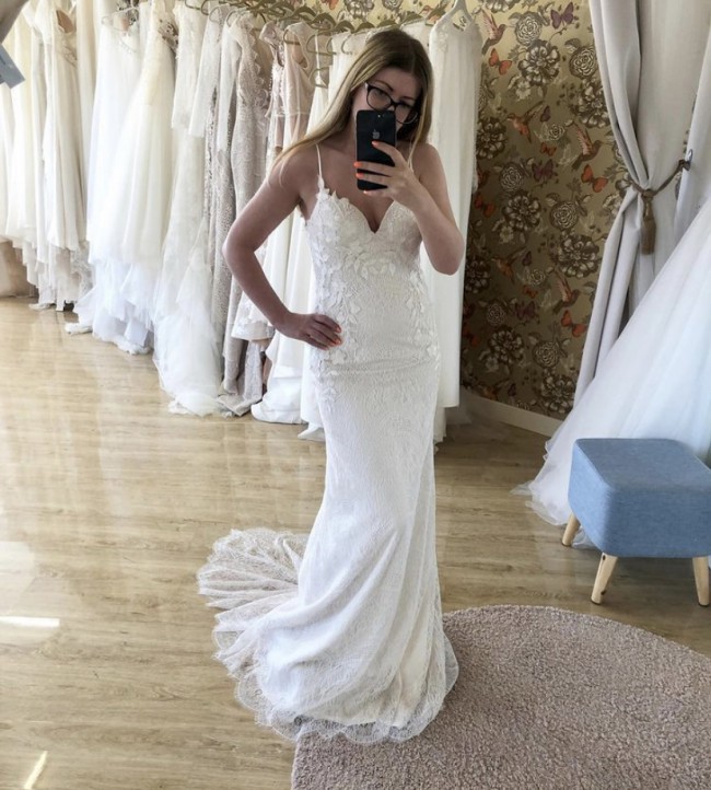 Alena Leena Nigella Sample Wedding Dress Save 65% - Stillwhite