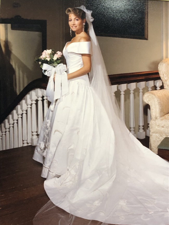 Arnold Scaasi Custom Made Used Wedding Dress Save 93% - Stillwhite