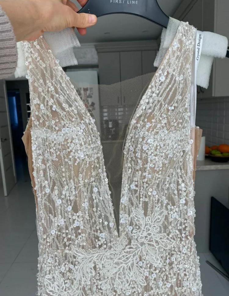 crystal design leni dress Crystal Design Wedding Dress Save 75%