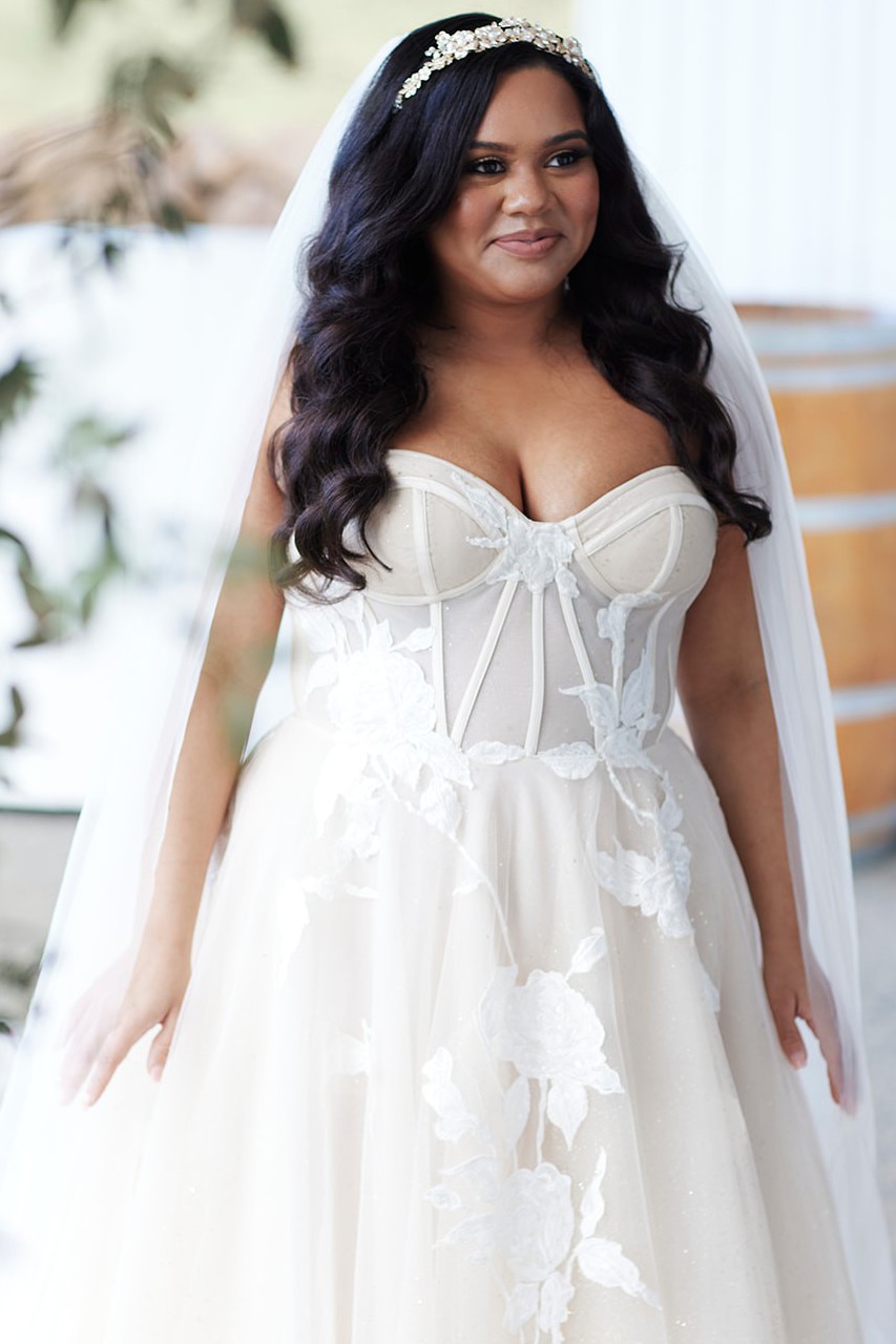 Lé Lee Studio Lauret Wedding Dress Save 20% - Stillwhite