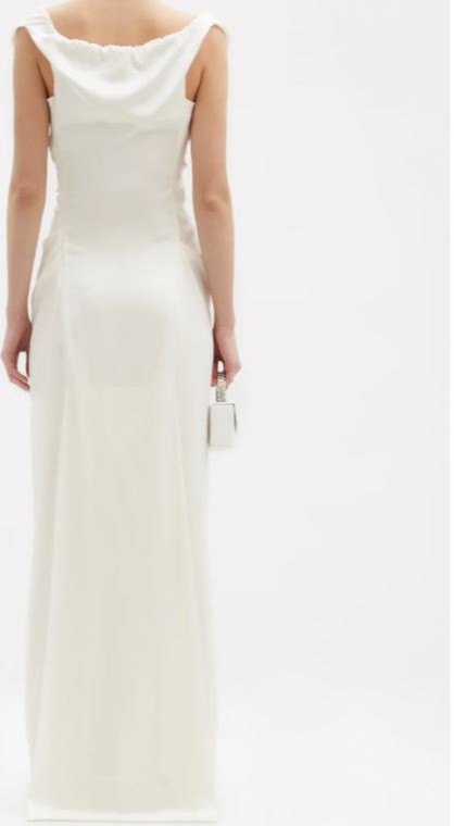White Ginnie off-the-shoulder cady maxi dress, Vivienne Westwood Gold  Label