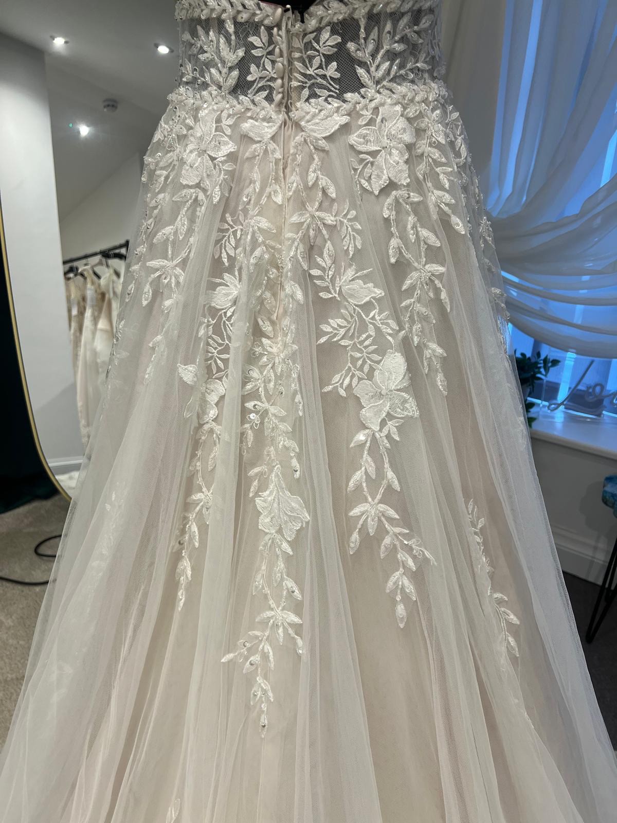 Justin Alexander, Hayes 88366 S New Wedding Dress Save 49