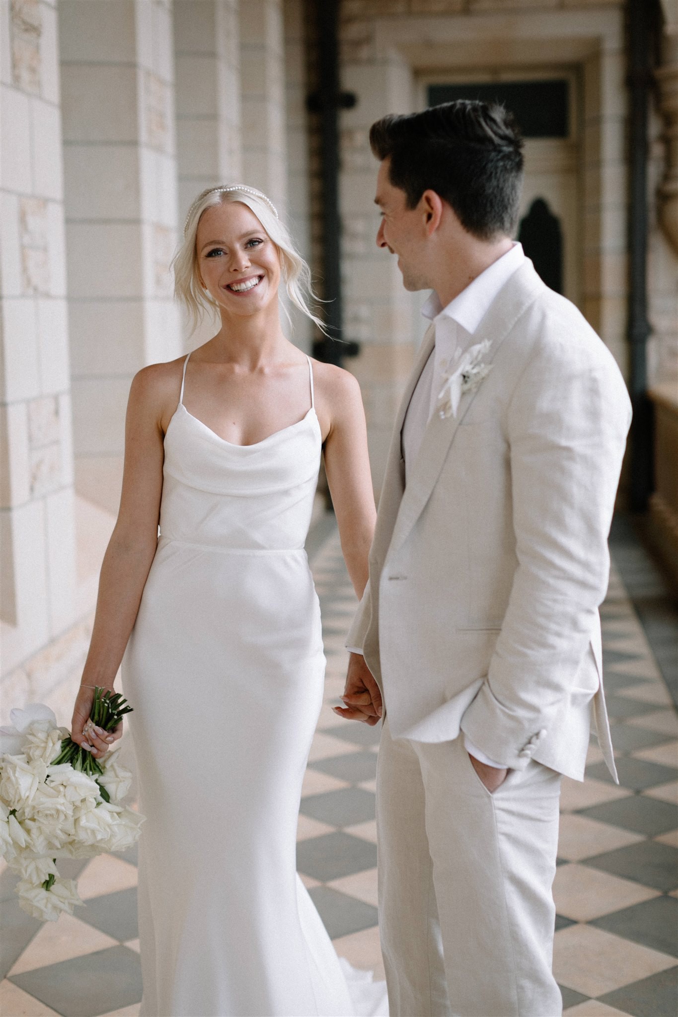 Crepe de chine wedding dress best sale